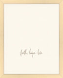 Faith, Hope, Love