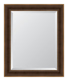 3 1/4" Walnut Bead Napa Resin Frame Mirror