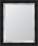 3" Flat Black with Silver panel