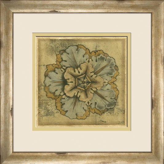 Textured Rosette I