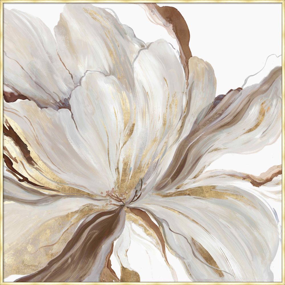 Butterfly Flower II on Canvas