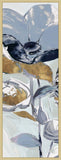 Blue Floral Dance I on Canvas