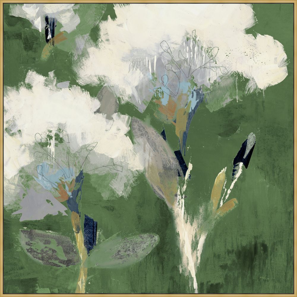 Emerald Enchantment II on Canvas