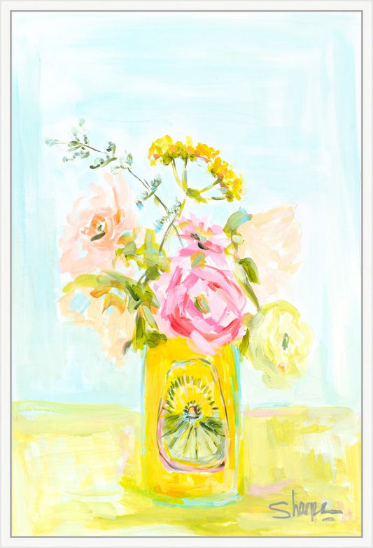 Morning Glory I  on Canvas