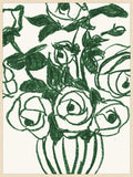 Pastel Bouquet in Green Grande I