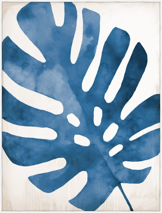 Blue Palm I Canvas