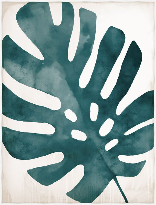 Teal Palm I Canvas