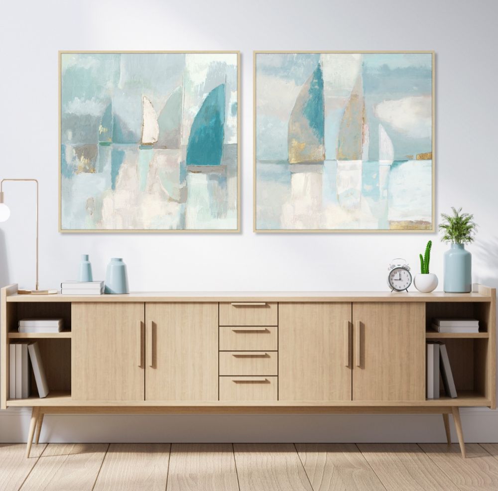 Blue Sails I Canvas