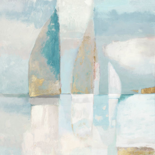 Blue Sails II Boxed Canvas