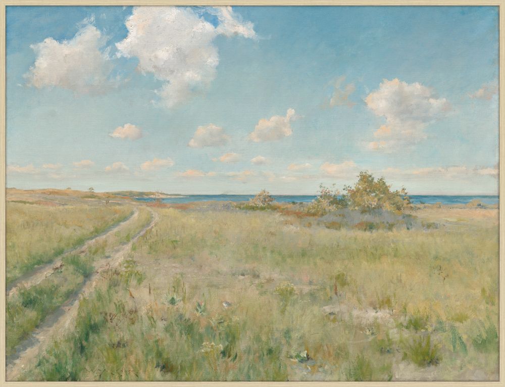 The Old Road to the Sea, 1893 by William Merritt Chase - Canvas