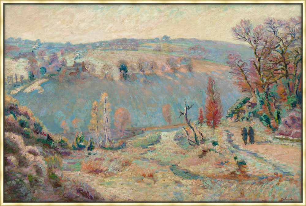 Valley of the Sedelle at Pont Charraud c.1903-1911 by Armand Guillaumin - Canvas