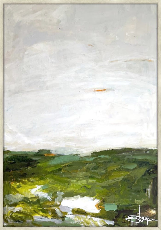 Country Walk on Canvas