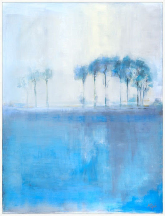 Misty Day on Canvas