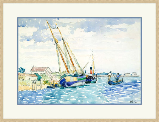 Marine Scene (Boats near Venice),1903