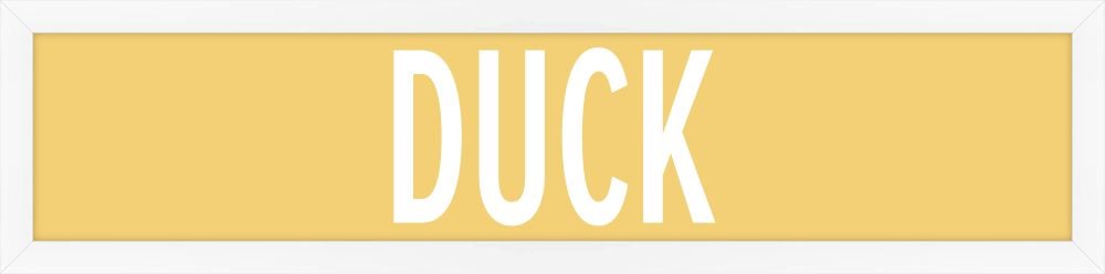 Duck  in Lemon Drop