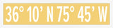Duck  Coordinates in Lemon Drop