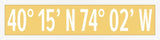 Spring Lake coordinates in Lemon Drop