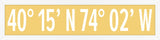 Spring Lake coordinates in Lemon Drop