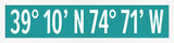 Avalon Coordinates in Horizon blue