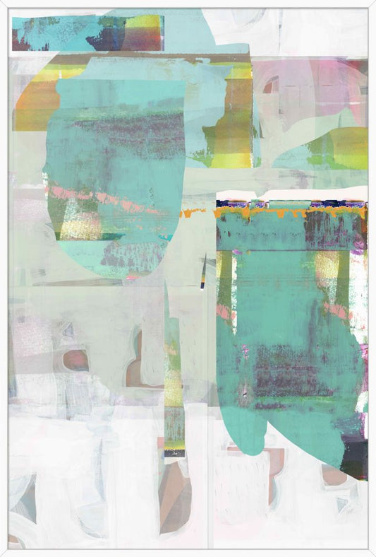 Electric Love III on Canvas