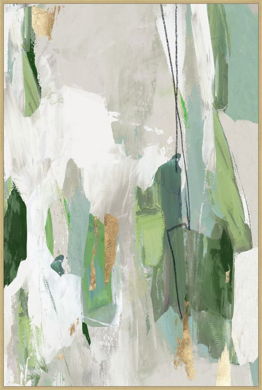 Enchanted Emerald II on Canvas