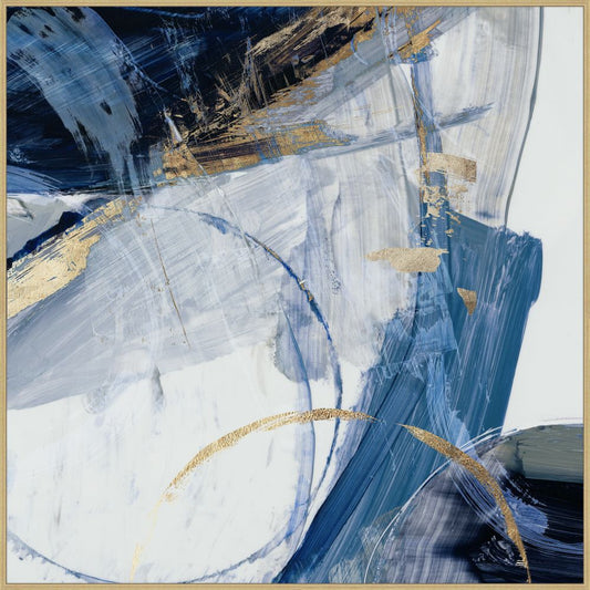 Blue Halo II Canvas