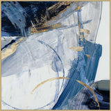Blue Halo II Canvas