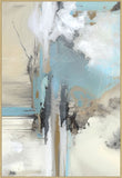 Abstract Blues on Canvas
