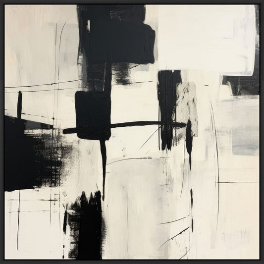 Graphic Serenity III on Canvas