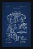 Football Jacket Patent - Blue