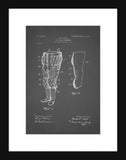 Football Trousers Patent - Grey Small