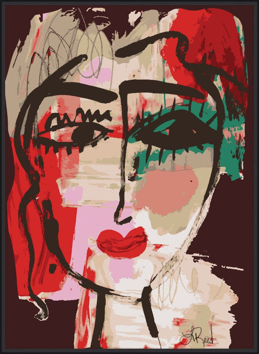 Glance I In Red