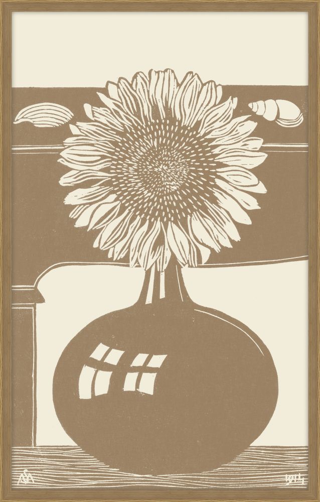 Sunflower in Café Au Lait, Samuel Jessurun de Mesquita, 1914