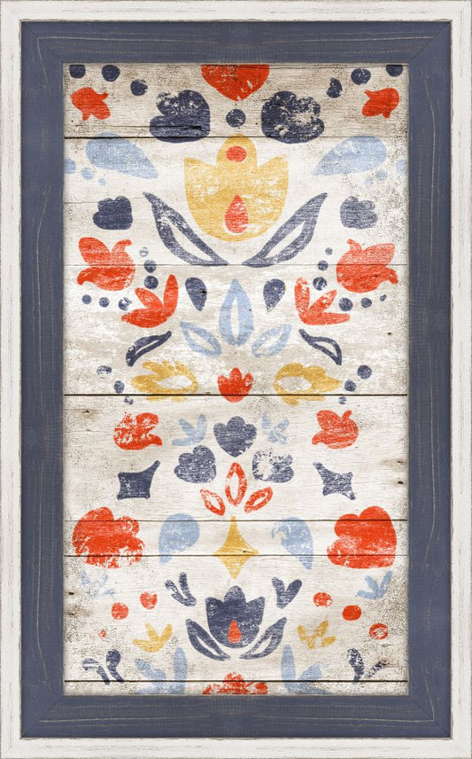 Folk Flora Panel I