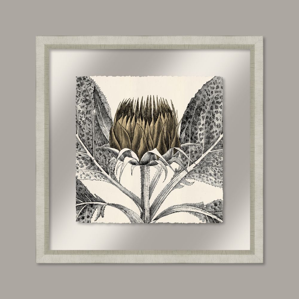 Arctium in Spun Gold and Silver II