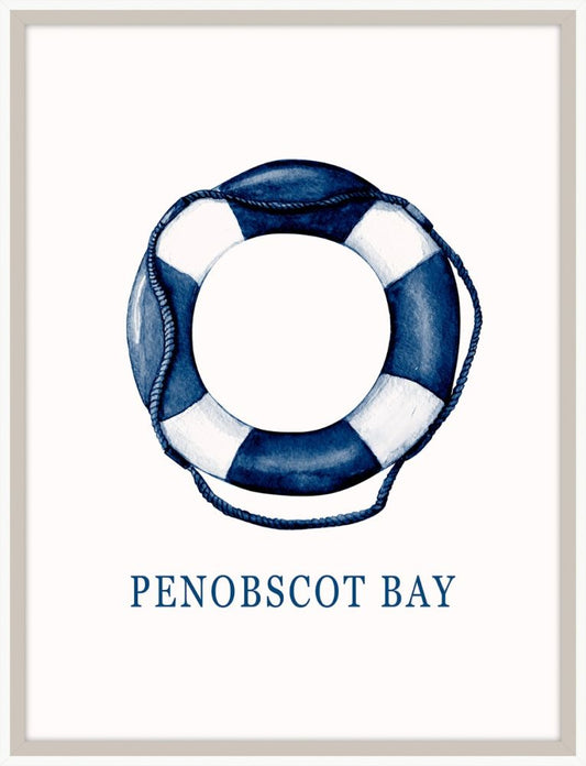Life Preserver with Customizable Text