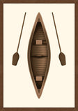 Canoe in umber