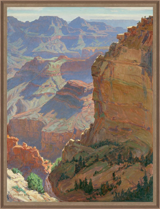 Into the  canyon
