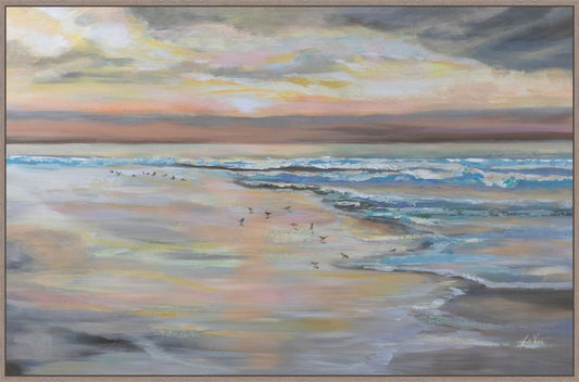 Morning Run on Canvas