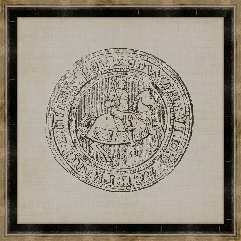Coins on linen IV