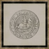 Coins on linen IV