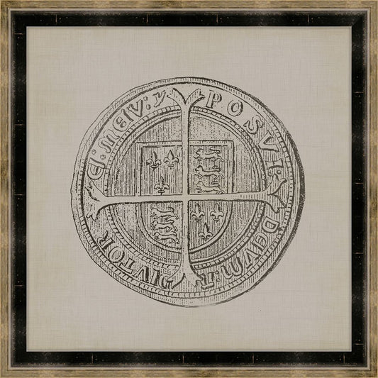 Coins on linen V