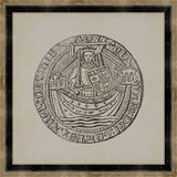 Coins on linen VI