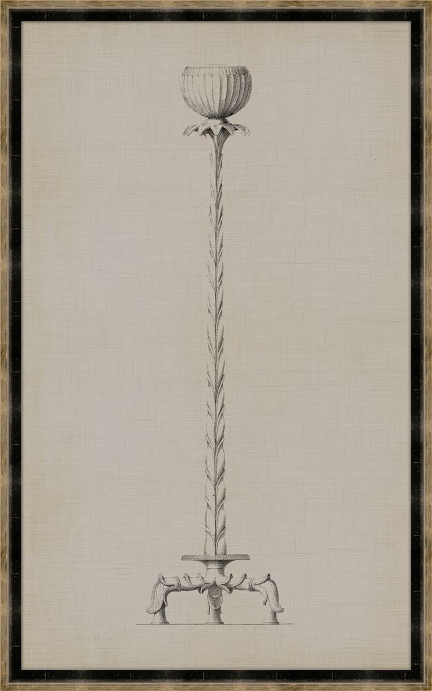 CANDELABRA ON LINEN I
