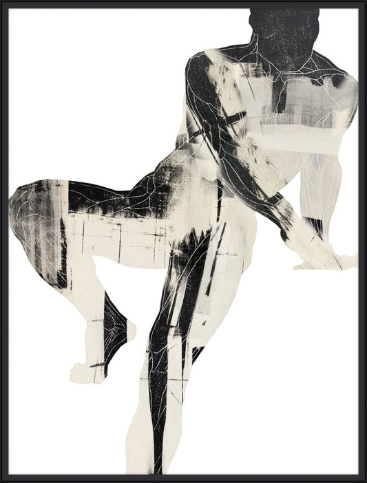 Male Nude Abstract I