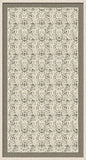 Amate Bark Cream Circles on Flax Linen Grande