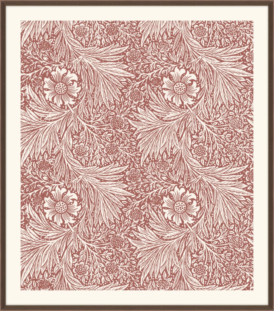 William Morris Marigolds in Cinnamon