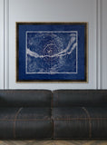 South Sky Star Chart, 1875