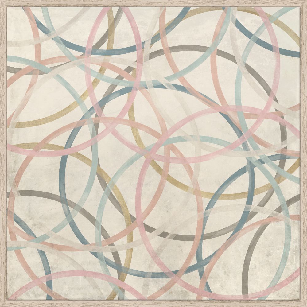 Pastel Hoops I