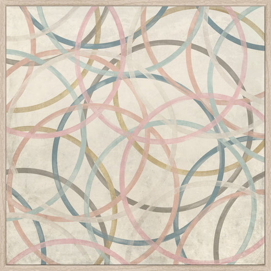 Pastel Hoops I